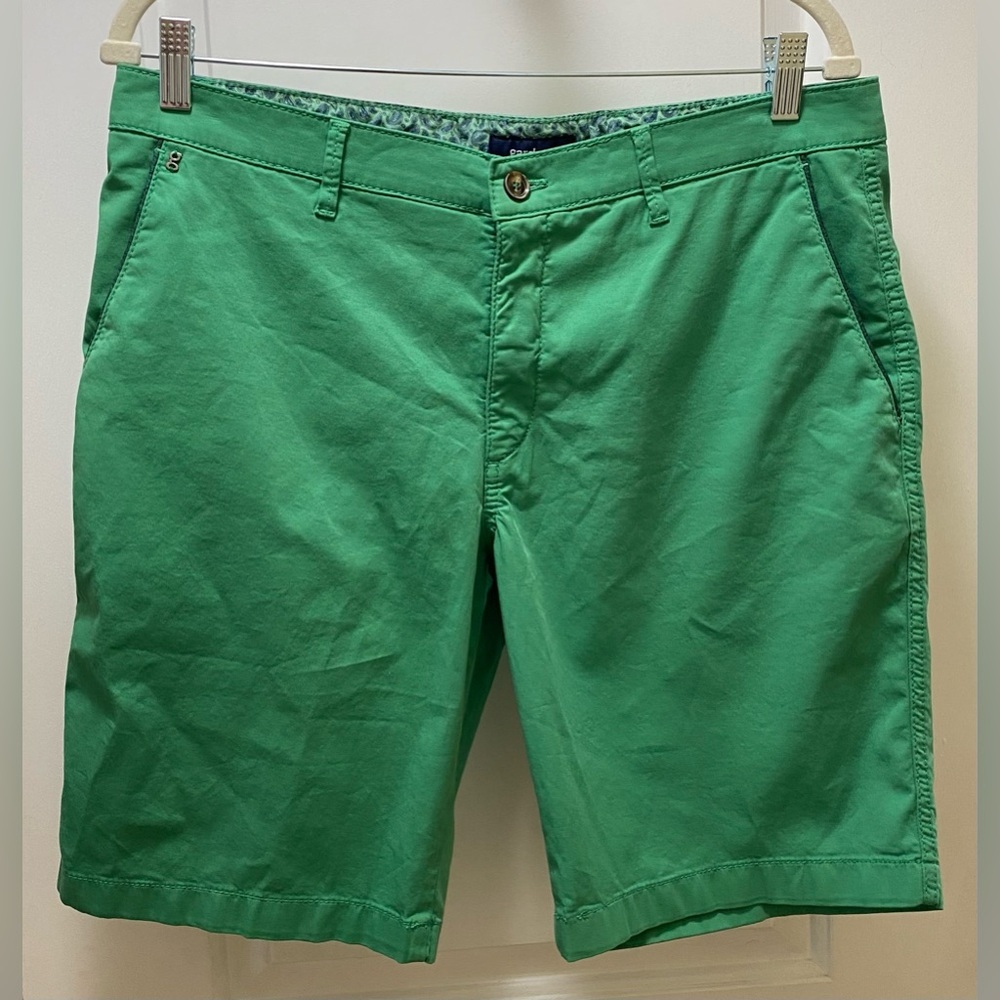 Gardeur Men’s Modern Fit Jasper-8 Short in Green